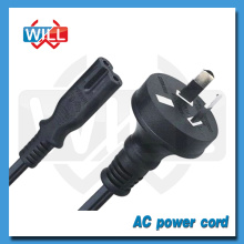 SAA approval 10A 250V Australia AC power cord 2 pin